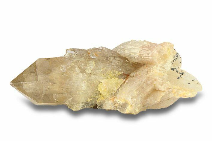 Smoky Citrine Crystal Cluster - Lwena, Congo #282898